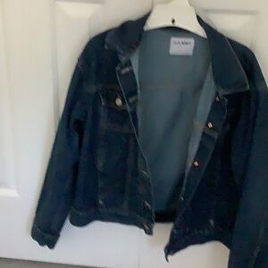 Old Navy Dark Blue Jean Jacket